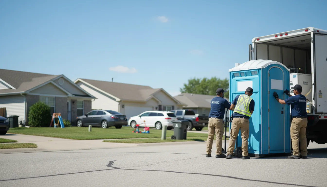 Standard Porta Potty Rentals in Joy, IL near me